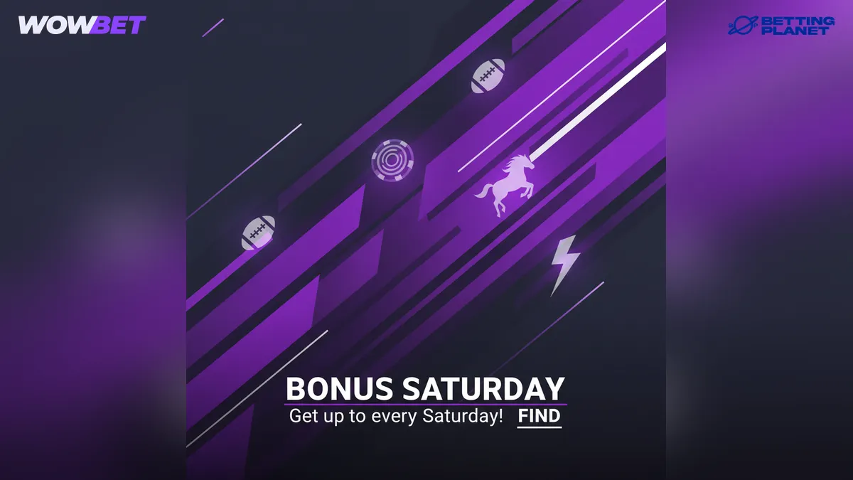 WOWBet bonus va aksiyalar bo’limining ekran tasviri